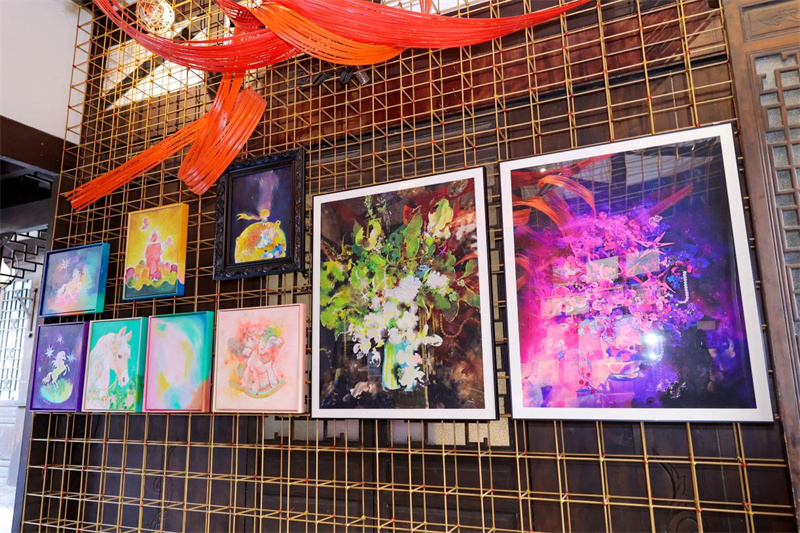 《院有“喜獅”》主題展。主辦方供圖