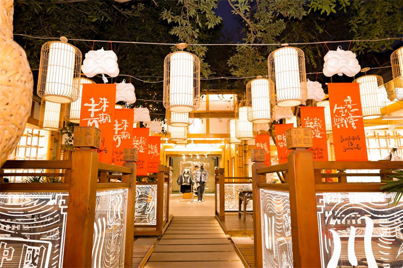 寬徑智趣藝術走廊。主辦方供圖