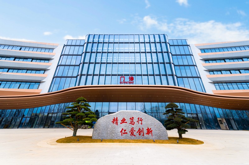 成都市脑科学医院门诊部。中建深装西南公司供图