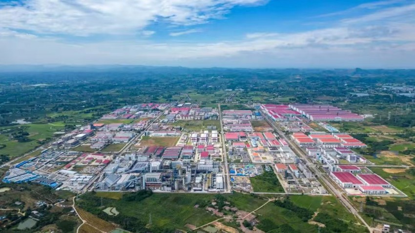 四川彭山經濟開發區。羅敏攝