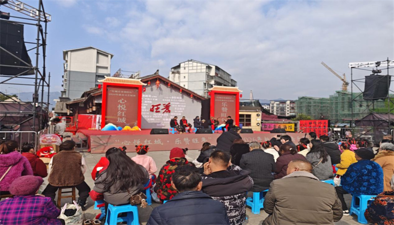 活动现场。旺苍县融媒体中心供图