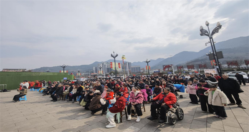 现场的观众。旺苍县融媒体中心供图