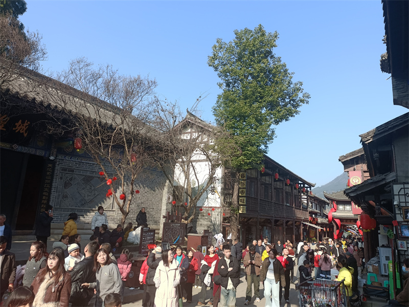 昭化古城一角。昭化区融媒体中心供图