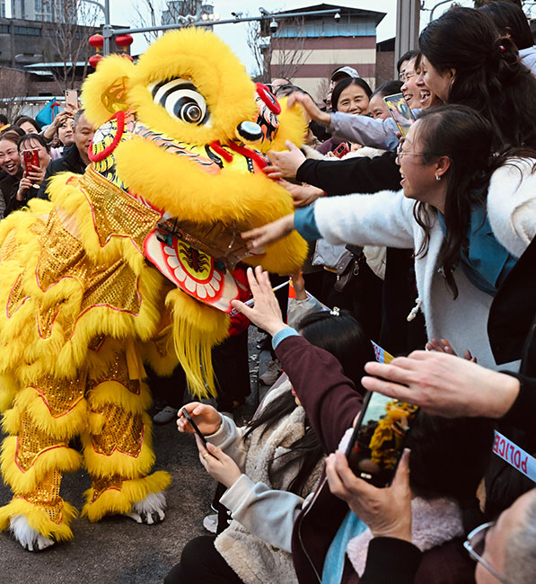 巡游现场。中江县委宣传部供图