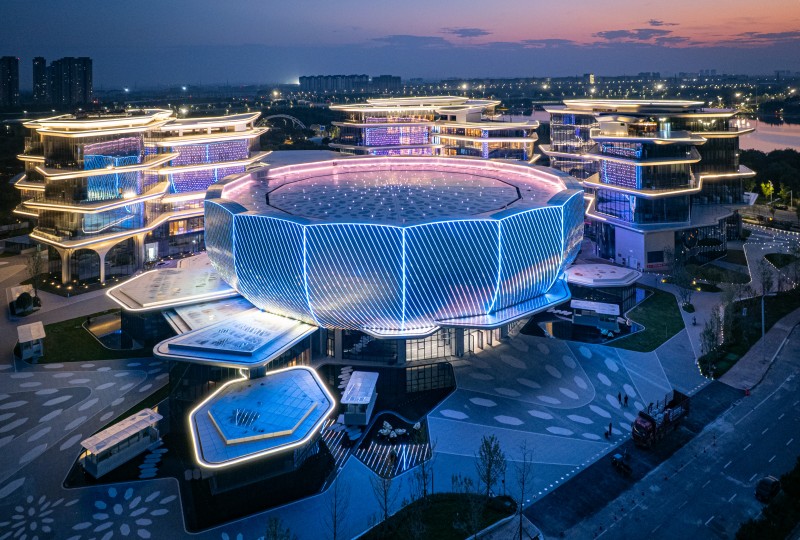 中國五冶集團承建的河南鄭州城市會客廳——中原醫學科學城國際交流中心項目