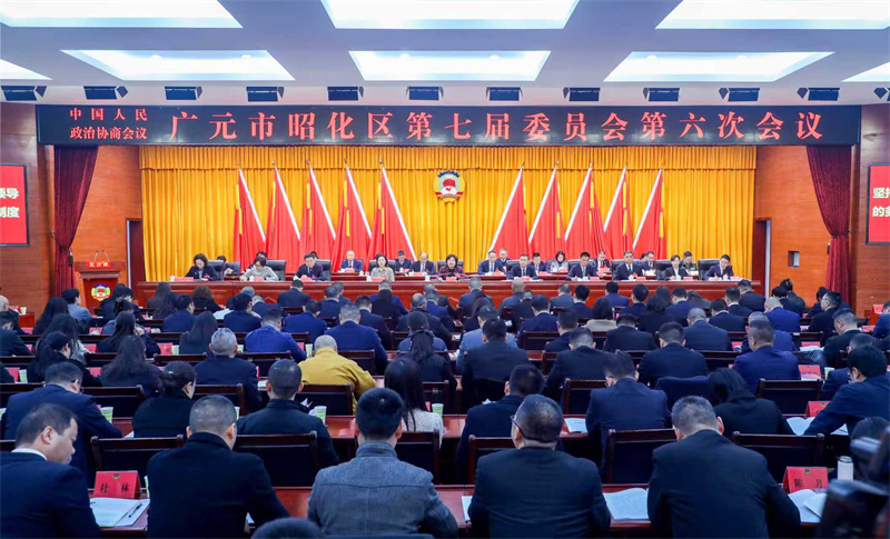 会议现场。昭化区融媒体中心供图
