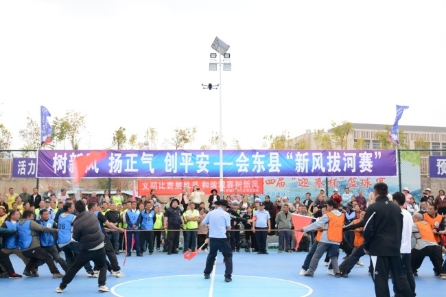 3月13日，会东县大崇镇乡级海选赛现场。凉山州公安局供图