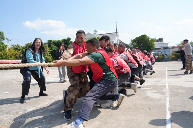 德昌县乡级海选赛现场。凉山州公安局供图