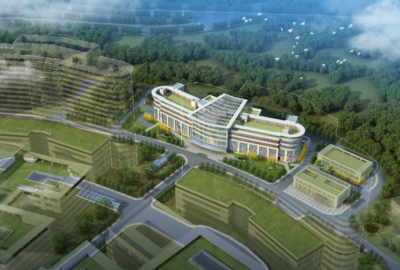 西南醫科大學附屬醫院腫瘤中心效果圖。西南醫科大學供圖