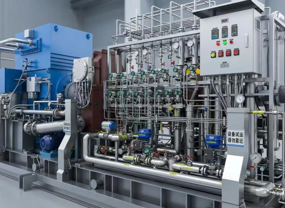 撬裝式燃機天然氣離心式增壓機組