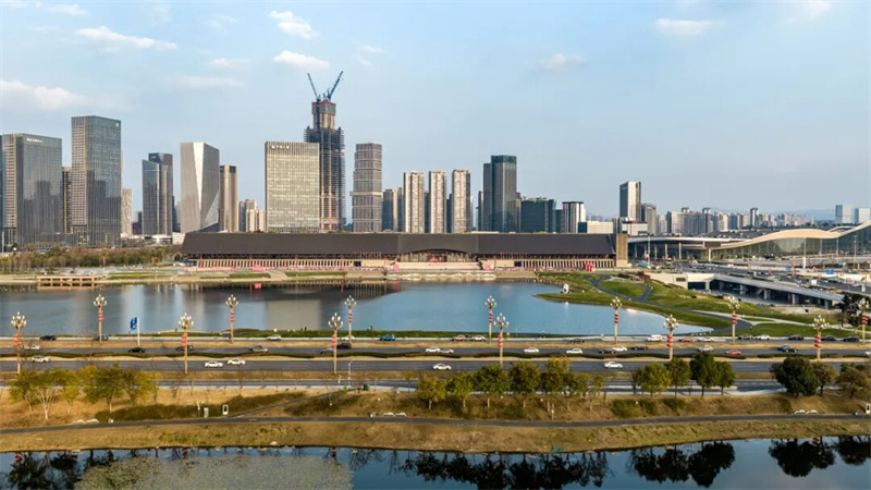 四川天府新区一角。马骥摄