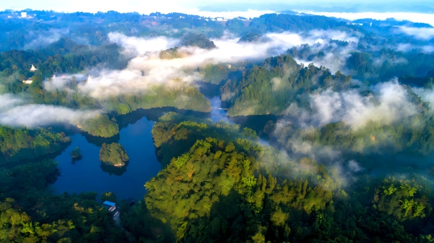 良好的生态环境。蒲江县委宣传部供图