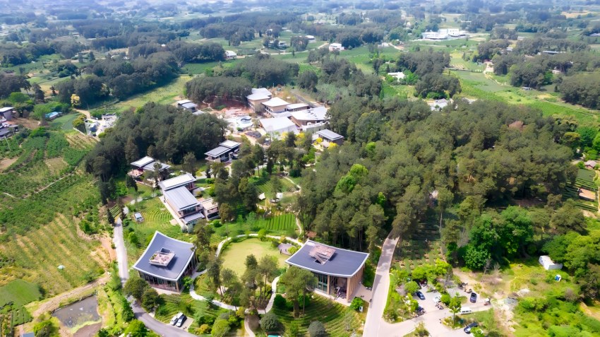 成都（蒲江）国际田园生态商务区。蒲江县委宣传部供图