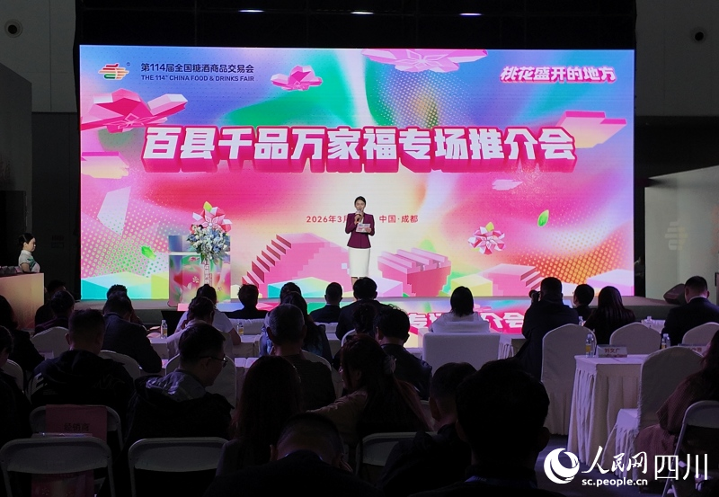 推介会现场。人民网 袁曼倪摄