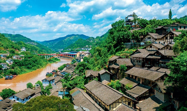 太平古镇。四川省文旅厅供图