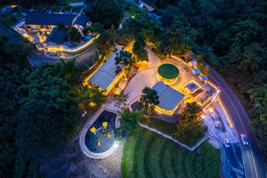 乐山峨眉山星荷涧宿集。四川省文旅厅供图