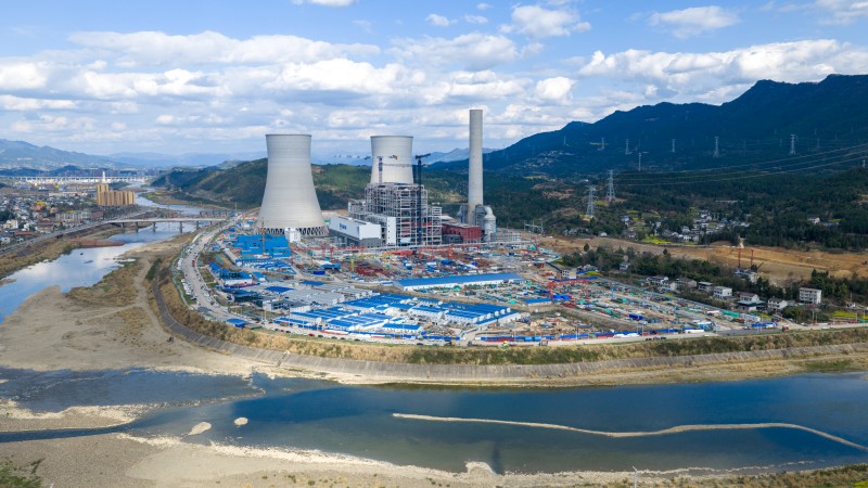 中煤廣元煤炭儲備基地項目。張文良供圖