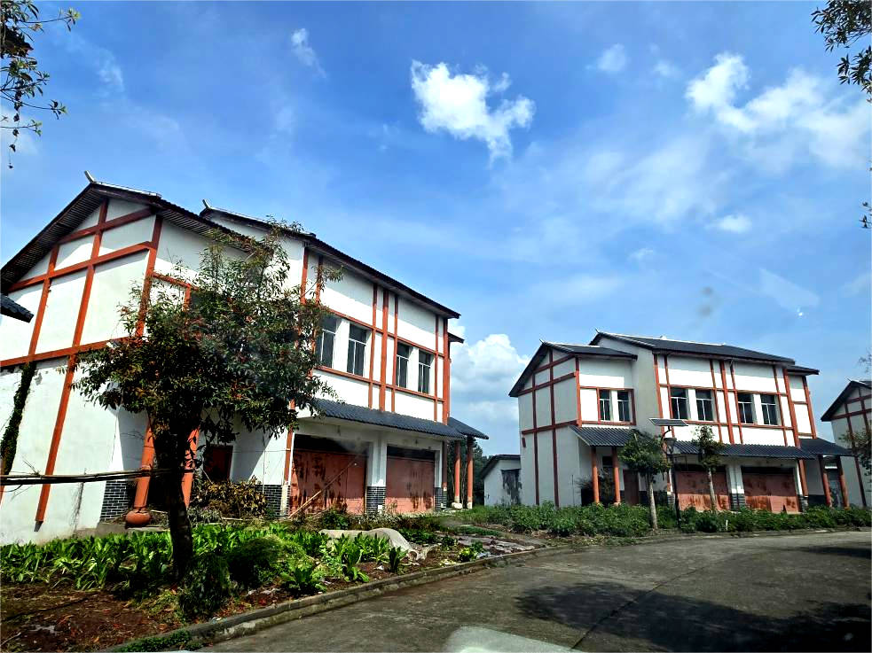 和美新村。大竹县委宣传部供图