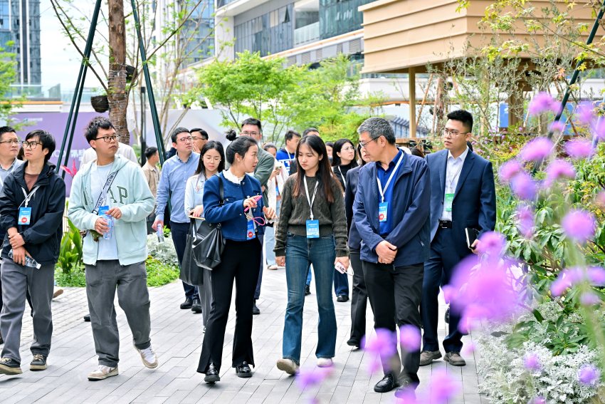 实地探访马厂坝TOD保租房。成都轨道集团供图