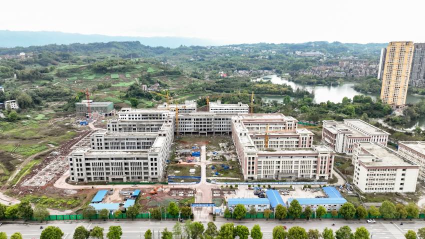 大竹县教育强县示范建设项目。大竹县教育局供图