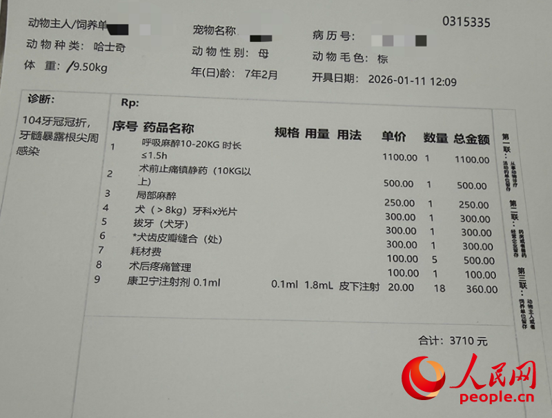 處方箋中鎮靜藥等類目並未說明具體藥品。人民網記者 龔莎攝