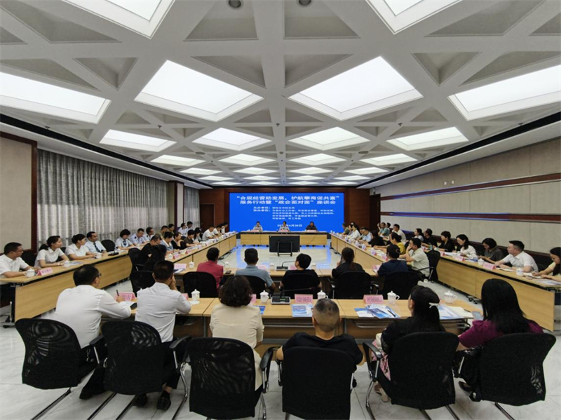 “政企面对面”座谈会现场。攀枝花市税务局供图