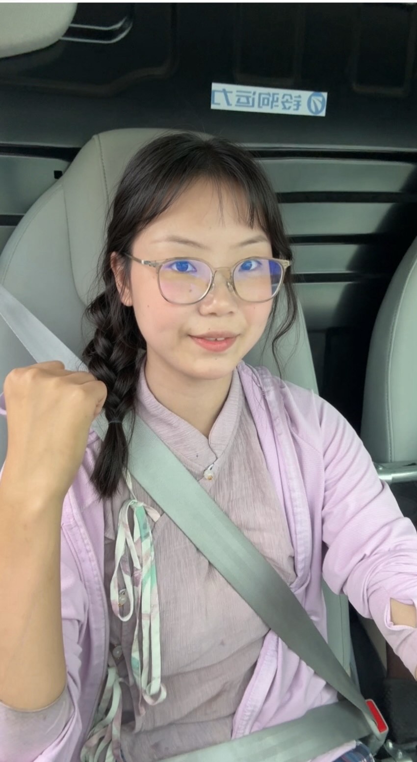 开货车后，韩好开启了奔波的旅程。本人供图