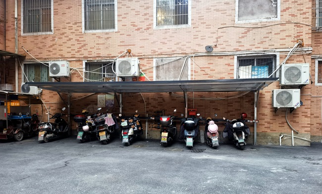 荷花池小区。张庆麟供图
