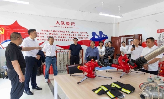 实地调研。遂宁工程职业学院供图