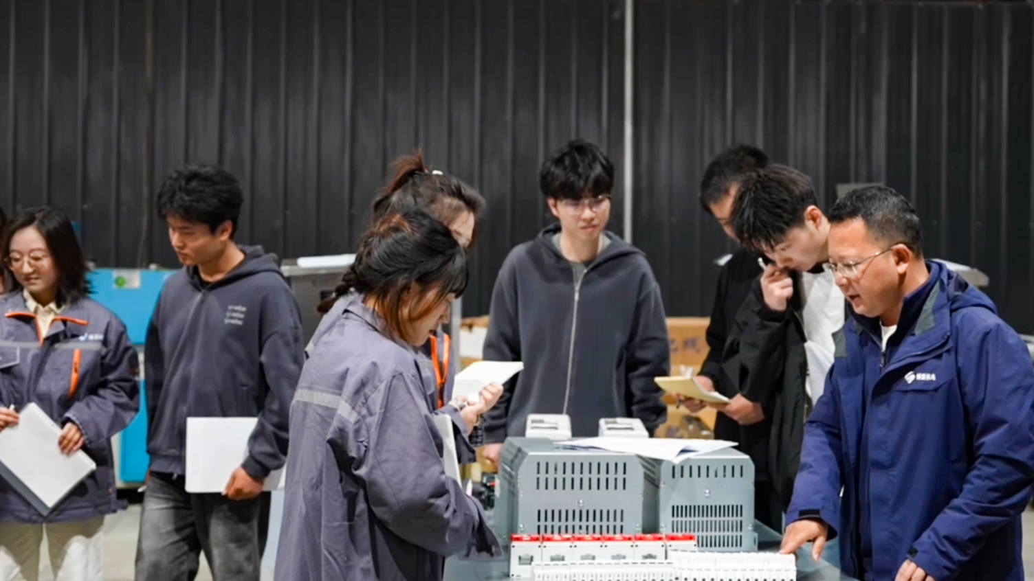 自動化校外實踐教育基地。四川大學錦江學院供圖