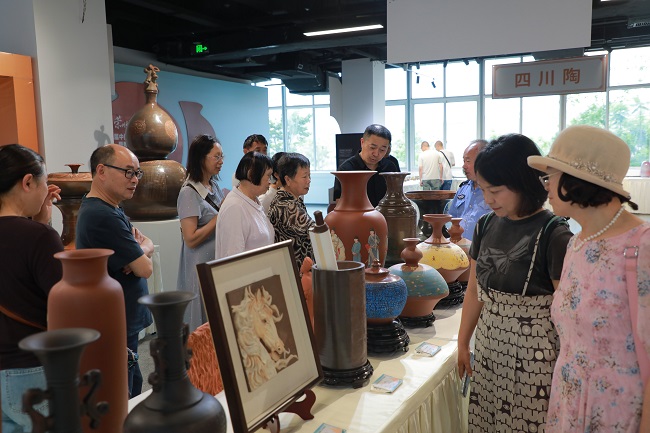 展览现场。章涵供图