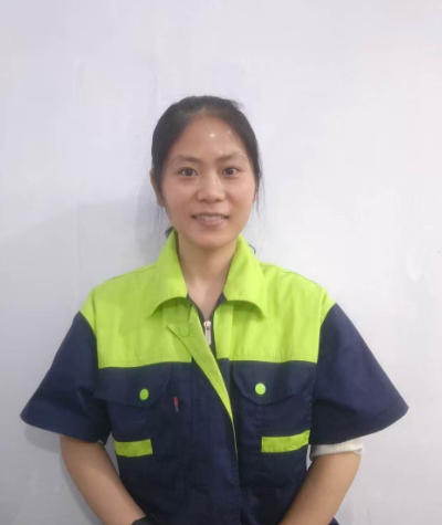 环卫工李佳。成都理工大学供图