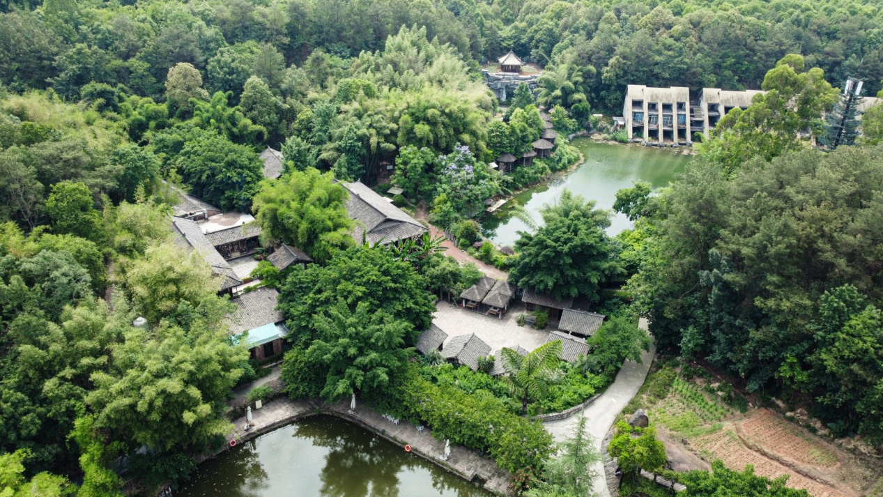 俯瞰荖猎户景区。受访者供图