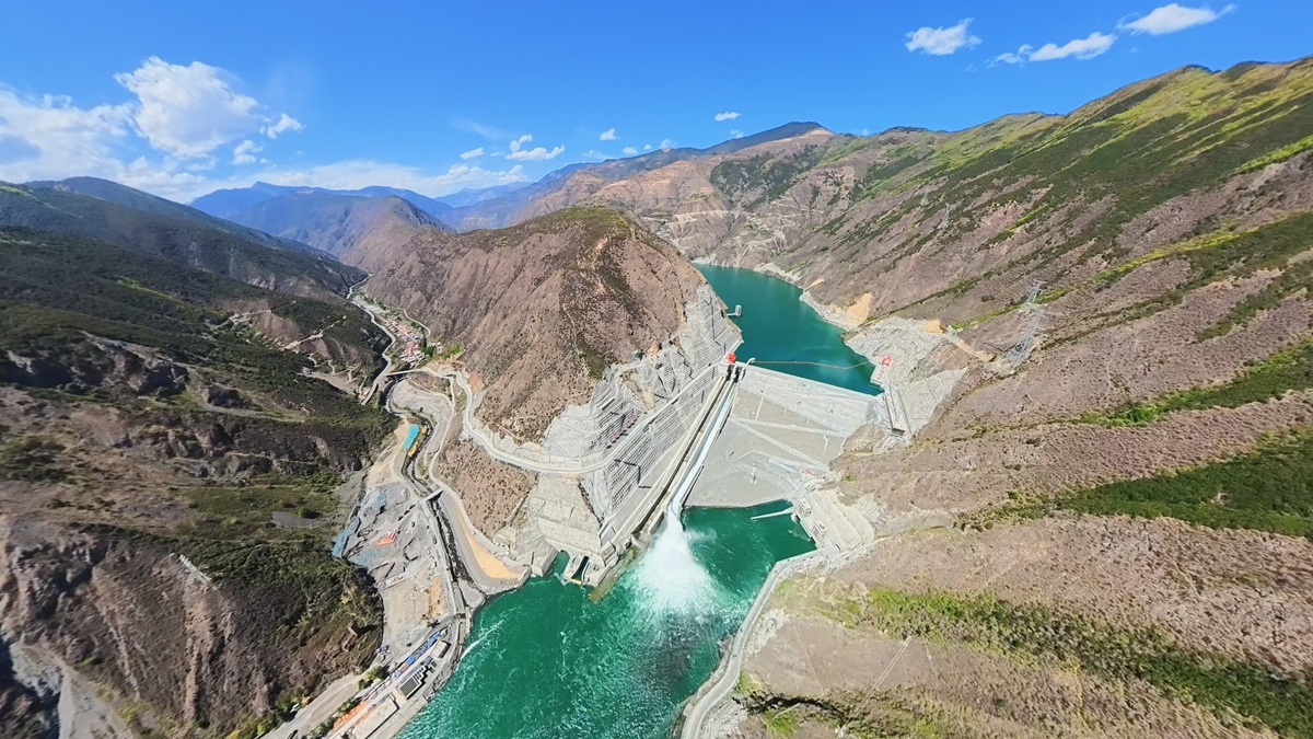 金川水電站。圖片由國家能源集團大渡河公司提供