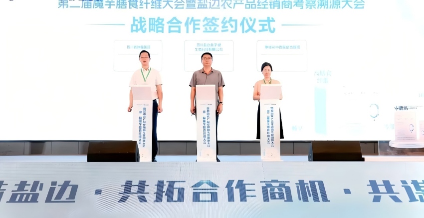 签约仪式。盐边县委宣传部供图