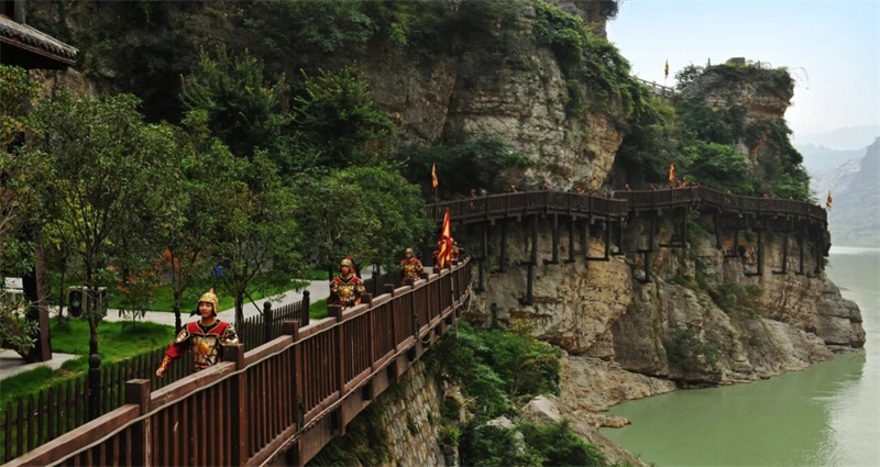 明月峡栈道。广元文旅供图