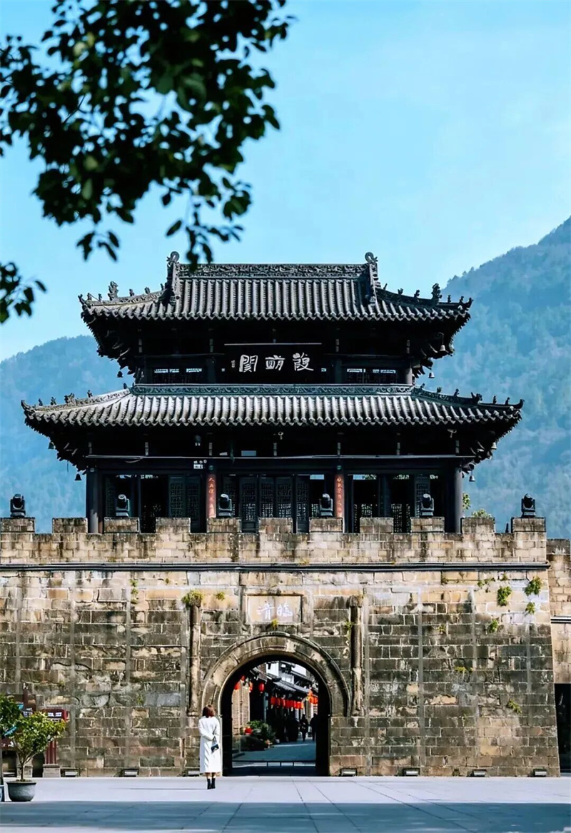 昭化古城城楼。广元文旅供图