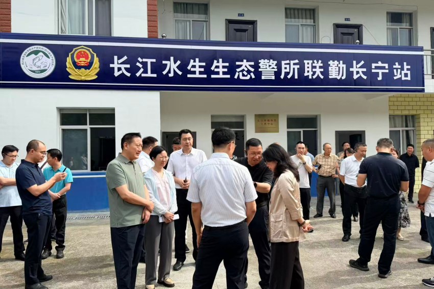 活动现场。长宁公安供图