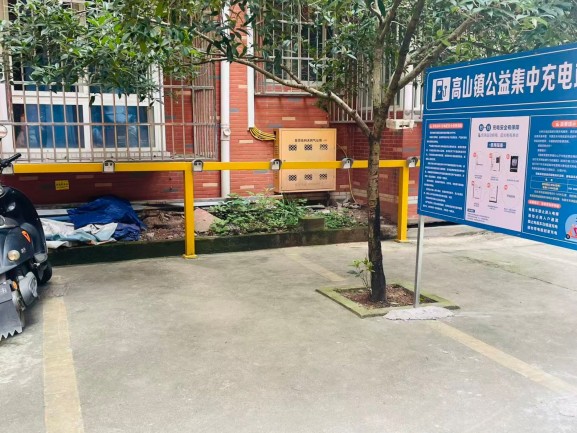 充电站现场。张倩供图