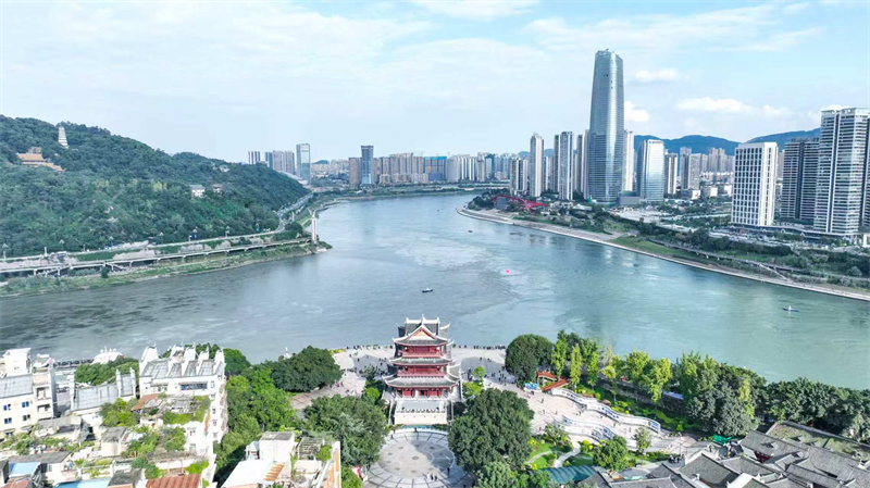 亮眼的生態之變，已轉化為翠屏文旅發展核心競爭力。翠屏區融媒體中心供圖