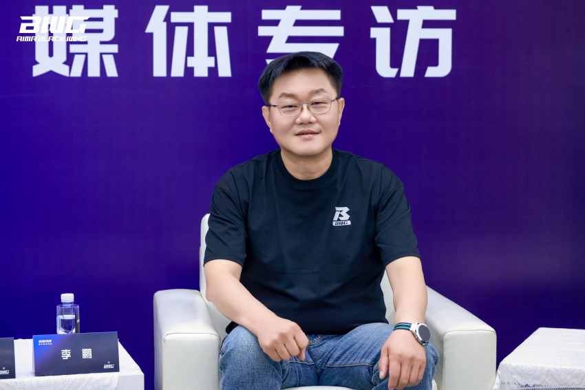 爱玛科技集团国内事业部副总裁李鹏。主办方供图