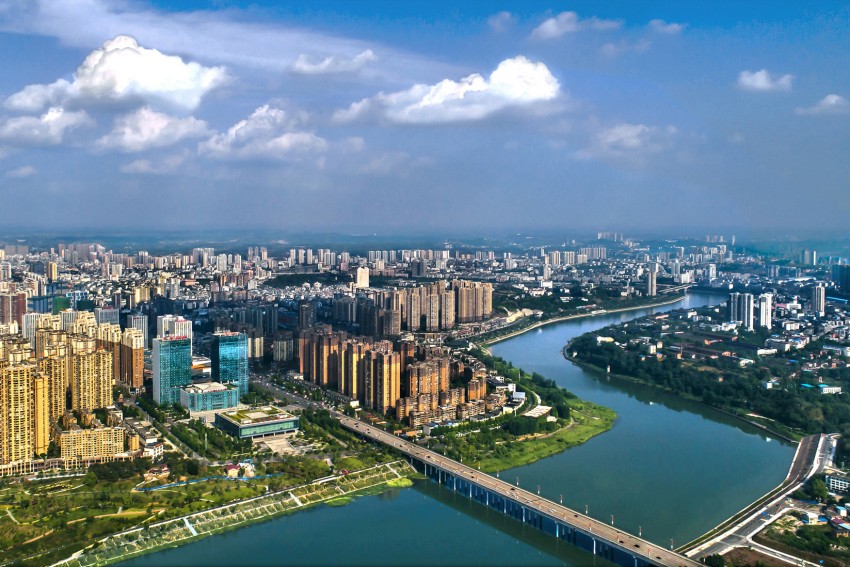 内江新貌。内江市委宣传部供图