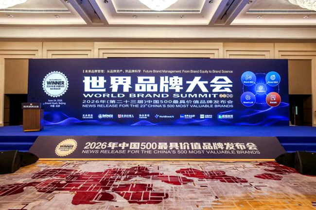 第23届世界品牌大会现场。瑞众保险供图