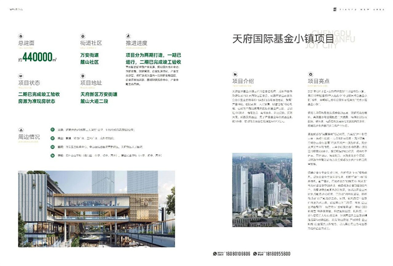 天府国际基金小镇项目。四川天府新区融媒体中心供图