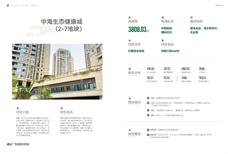 中海生态健康城（2—7地块）。四川天府新区融媒体中心供图