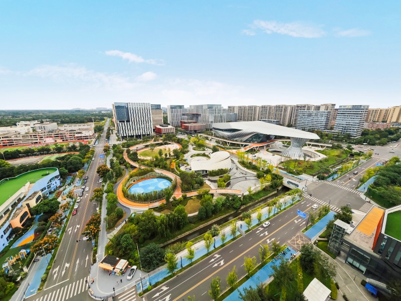 青羊航空国创中心产业园。黄成薇供图