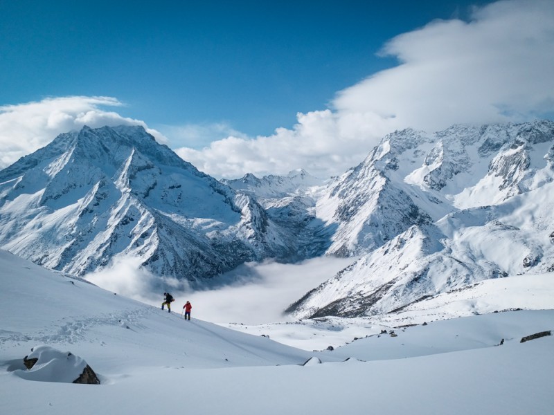 三奧雪山。黑水縣文廣旅局供圖