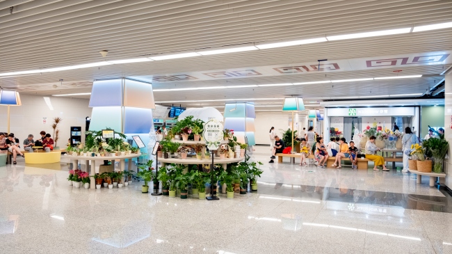 成都首个“轨道融合共享新场景”。成都轨道集团供图