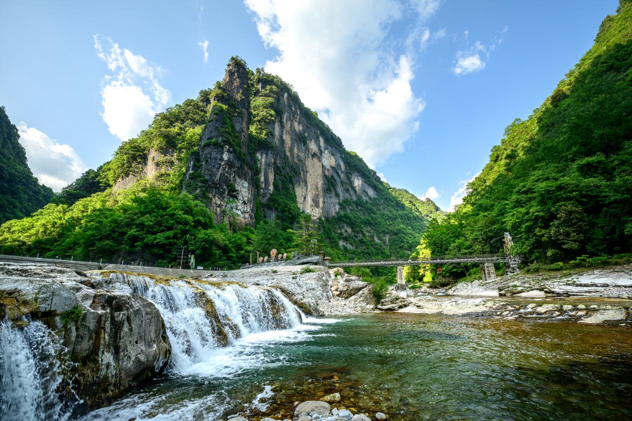 光雾山景区。