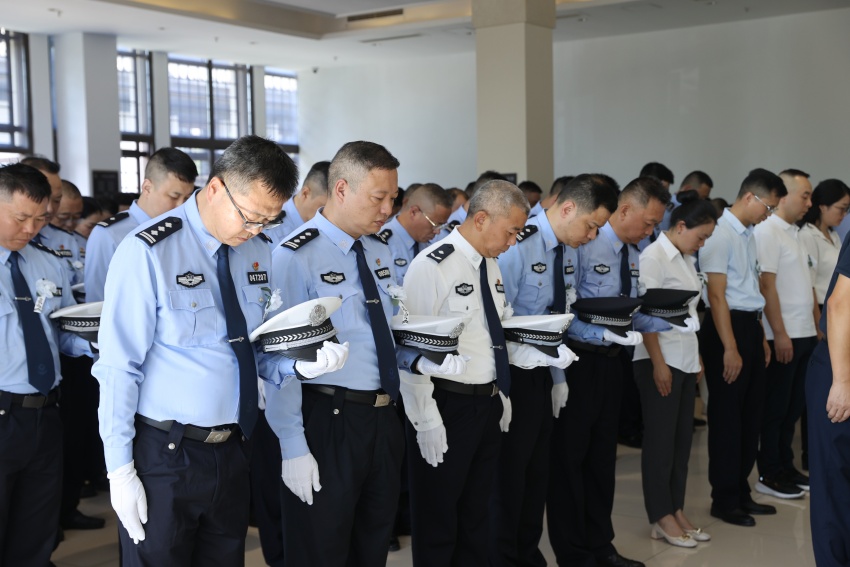 遺體告別儀式現場。宜賓公安供圖